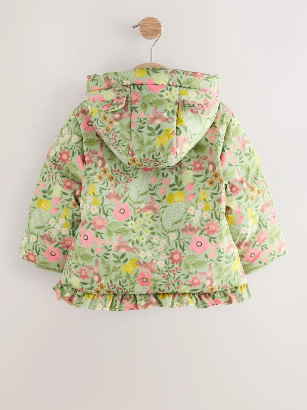 Next Shower Resistant Frill Hem Padded Coat (3mths-7yrs)^ Baby Winter Clothing|Coats, Jackets & Pramsuits
