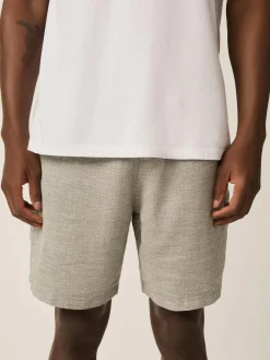 Clearance Next Linen Blend Elasticated Waist Shorts Green