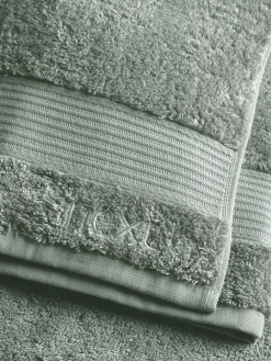 Next Green Sage Light Egyptian Cotton Towel^ Towels & Bathmats