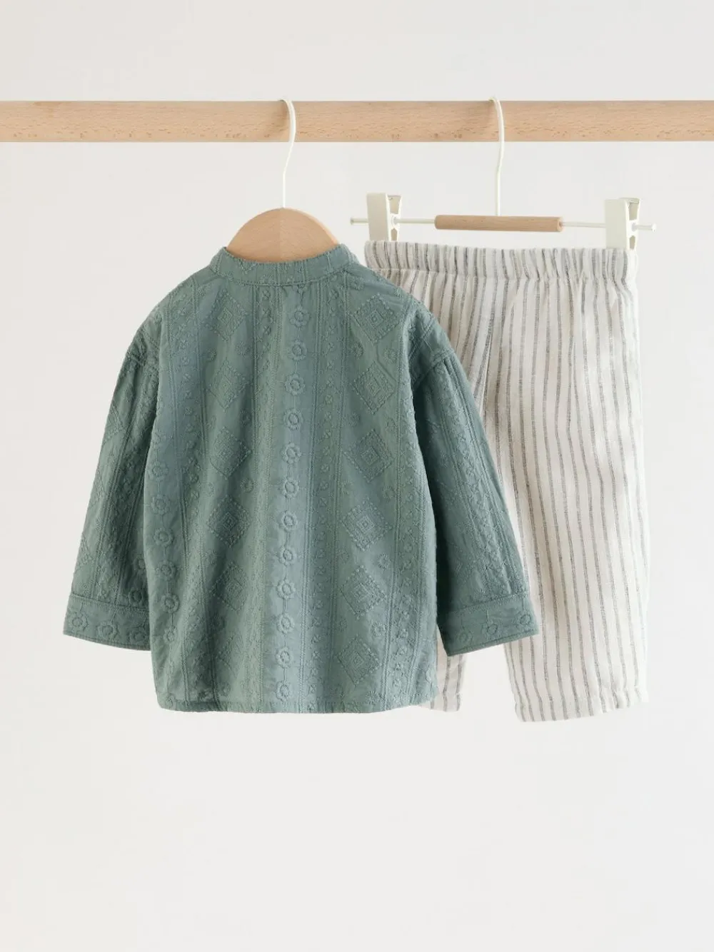 Next Shirt and Trousers Baby Set (0mths-3yrs)^BOY Sets & Co-Ords|Sets & Co-Ords