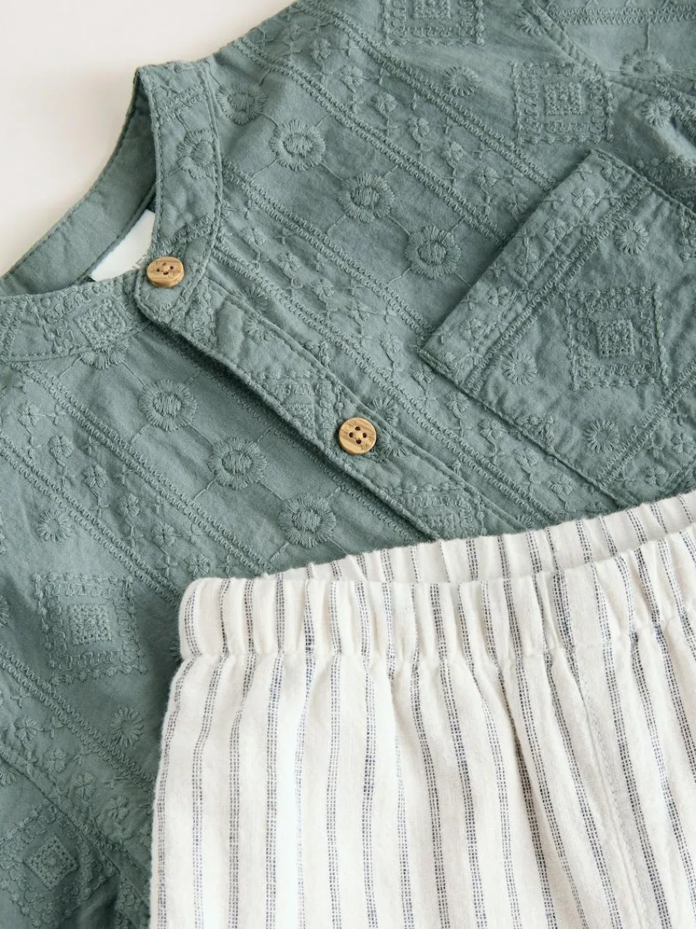 Next Shirt and Trousers Baby Set (0mths-3yrs)^BOY Sets & Co-Ords|Sets & Co-Ords