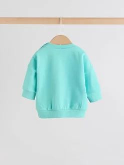 Next Sweat Top and Joggers Baby Set (0mths-2yrs) (0mths-2yrs)^BOY Sweatshirts & Hoodies