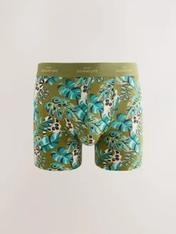 Next Signature Cotton Rich Boxers 4 Pack^ Underwear|Underwear