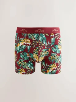 Next Signature Cotton Rich Boxers 4 Pack^ Underwear|Underwear