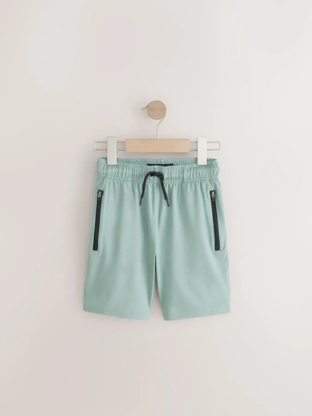 Hot Next Light Weight Sports Shorts 2 Pack (3-17yrs) Green/Blue