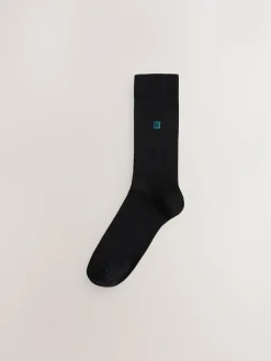 Next 5 Pack Embroidered Lasting Fresh Socks^ Socks|Socks