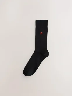 Next 5 Pack Embroidered Lasting Fresh Socks^ Socks|Socks