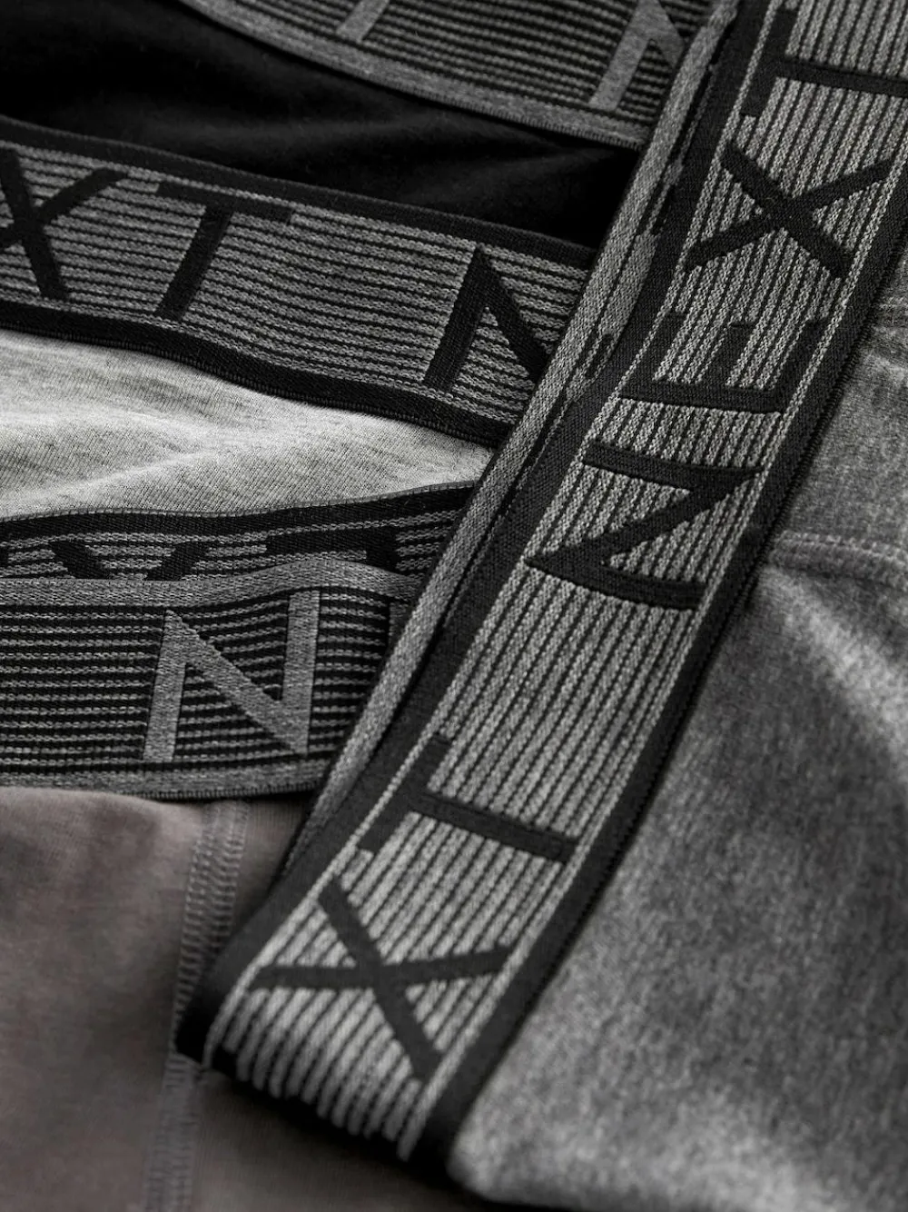 Discount Next Grey 10 pack Cotton Rich Blend Hipsters Boxers