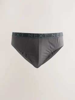 Clearance Next 10 pack Cotton Rich Briefs Grey