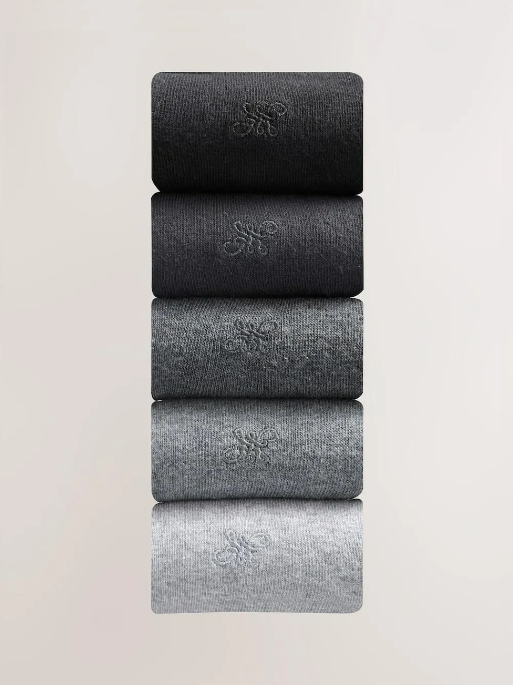 Next 5 Pack Embroidered Lasting Fresh Socks^ Socks|Socks
