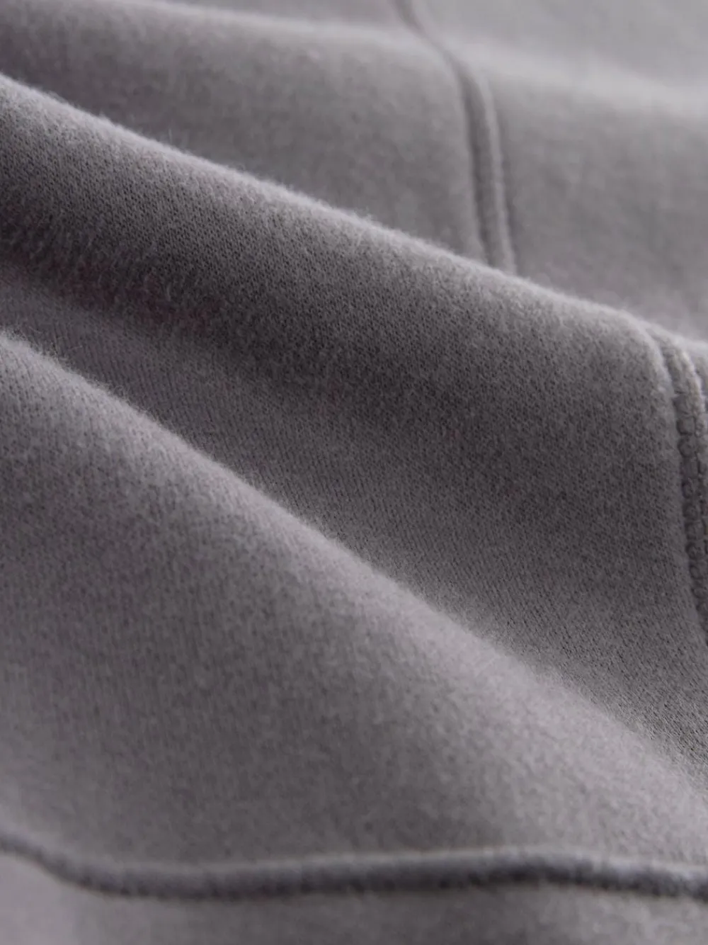 Clearance Next Grey Active Longline Overhead Seam Detail Supersoft Hoodie with Pockets