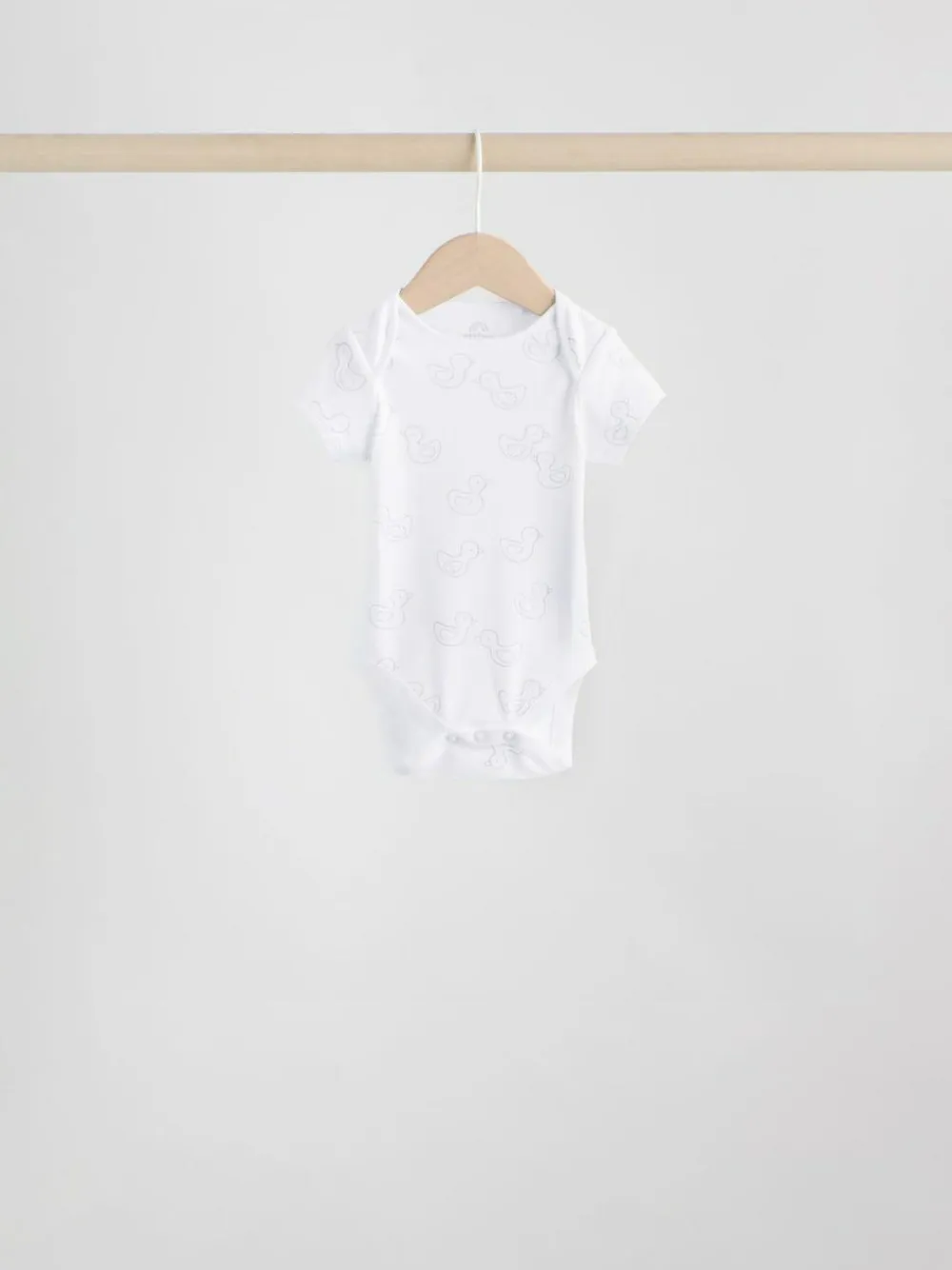 Discount Next Grey Baby Short Sleeved Bodysuits 5 Pack