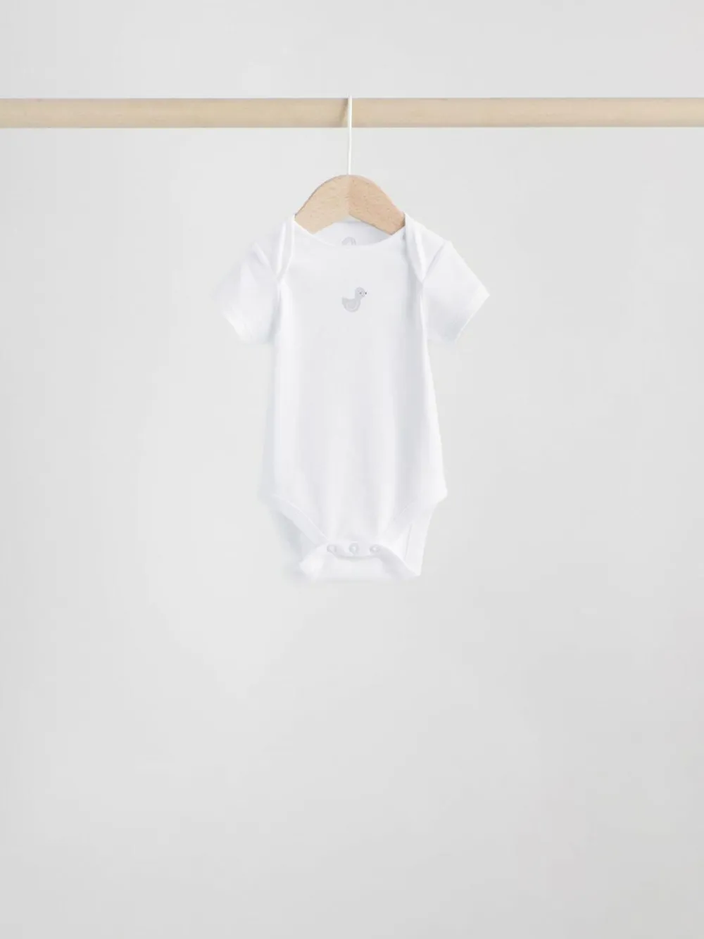 Discount Next Grey Baby Short Sleeved Bodysuits 5 Pack