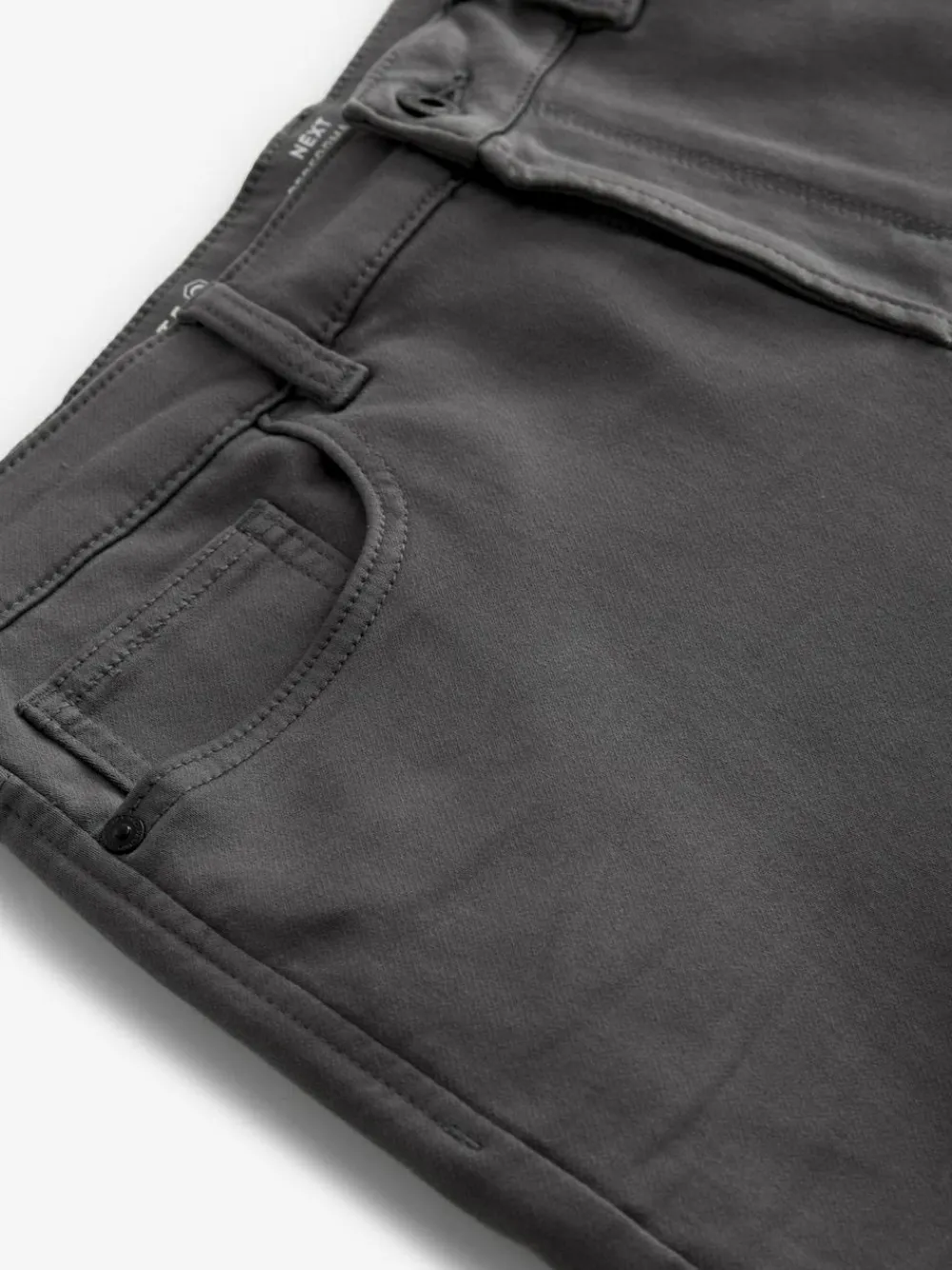 Hot Next Grey Charcoal Slim Fit Comfort Stretch Jeans