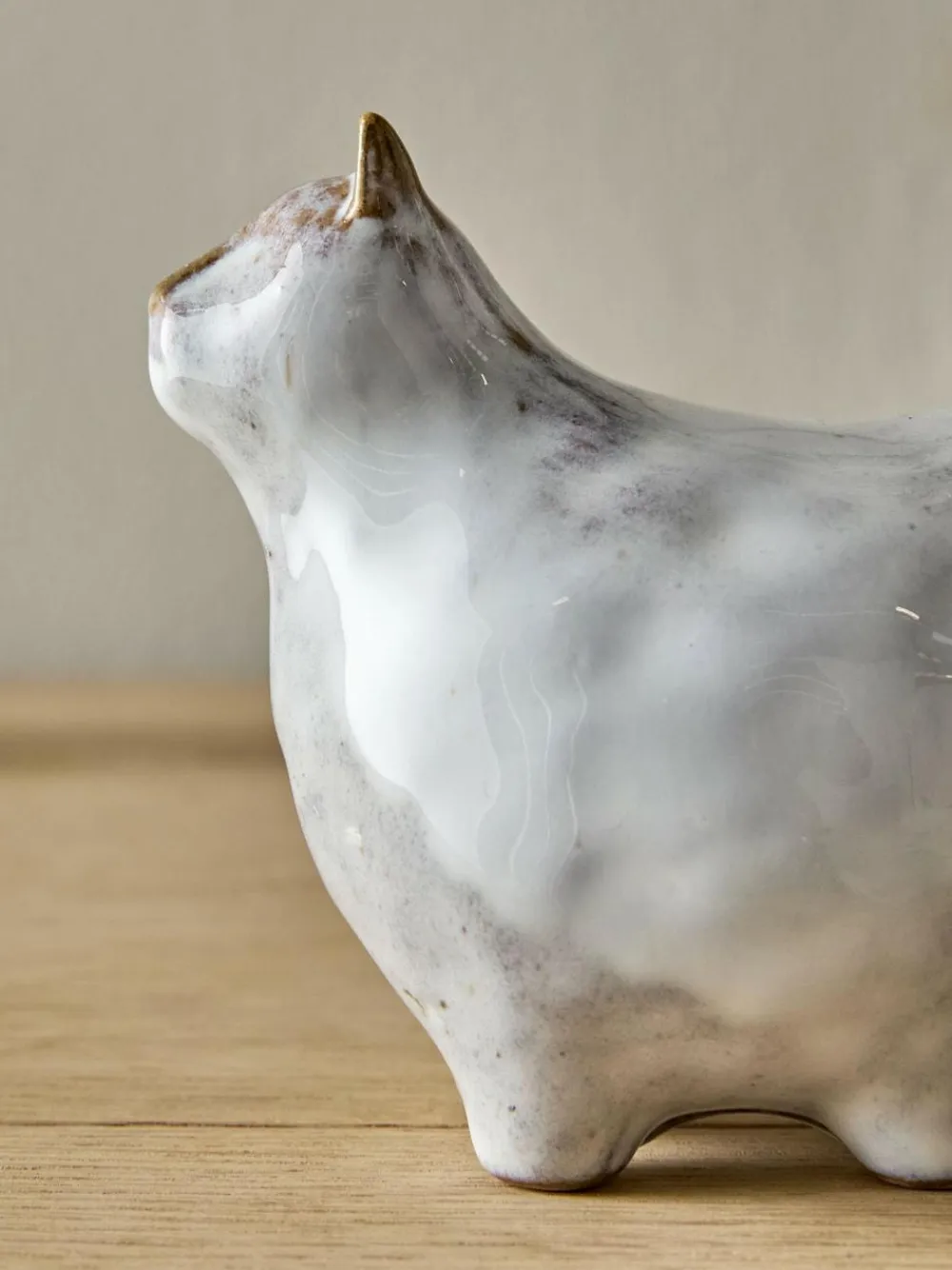 New Next Grey Chester The Cat Ring Holder