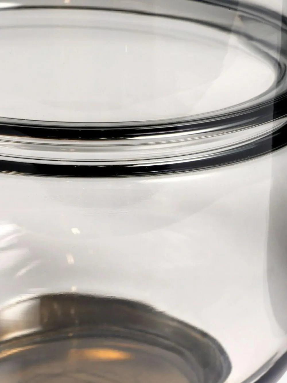 Outlet Next Grey Cooper Glass Candle Holder Large