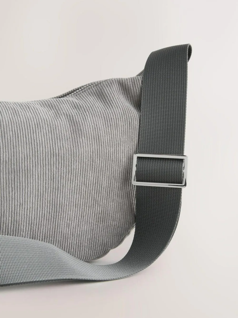 Clearance Next Grey Cord Effect Sling Bag