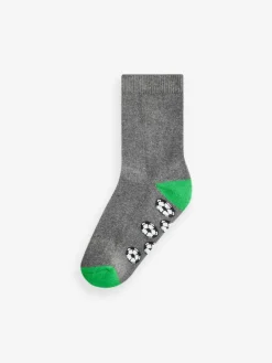 Sale Next Cotton Rich Cushioned Socks 7 Pack Grey Football