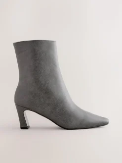 Next Forever Comfort® Chisel Toe Heeled Ankle Boots^Women Boots & Wellies|Boots
