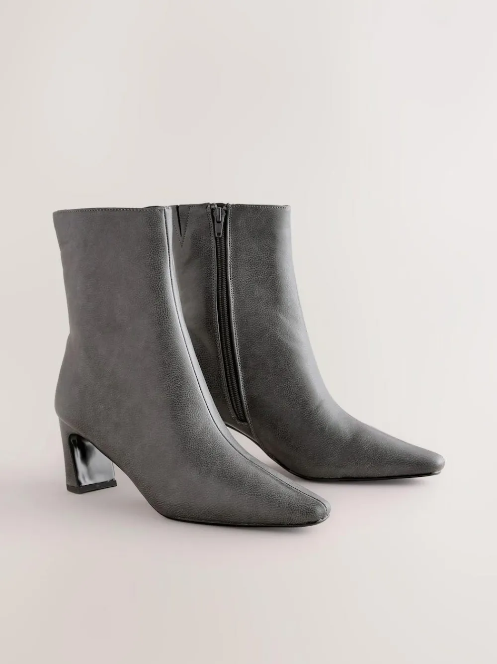 Next Forever Comfort® Chisel Toe Heeled Ankle Boots^Women Boots & Wellies|Boots