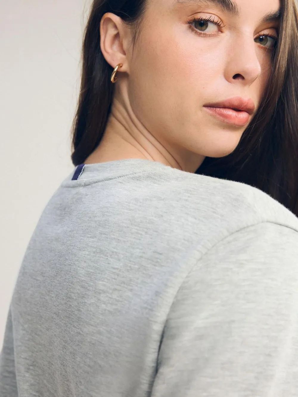 Online Next Grey Heavyweight Short Sleeve Crew Neck T-Shirt