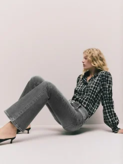 Next High Rise Stretch Flare Jeans^Women Jeans|Jeans