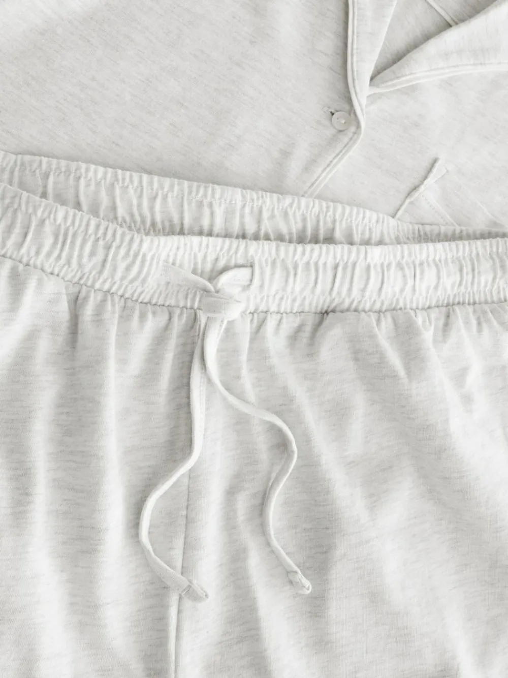 Outlet Next Jersey Button Through Pyjamas Grey