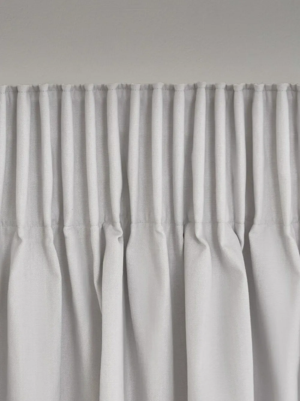 Next Grey Light Cloud Cotton Blackout/Thermal Pencil Pleat Curtains^ Curtains & Blinds