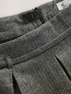 Online Next Grey Mini Kilt Skirt With Wool