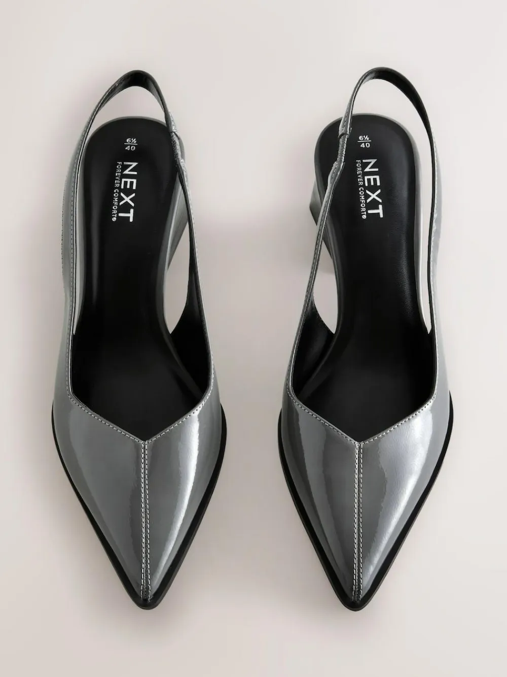 Next Forever Comfort® Pointed Toe Slingback Block Heels^Women Heels