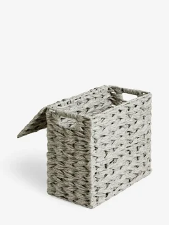 Next Plastic Wicker Storage Basket^ Storage & Organisation