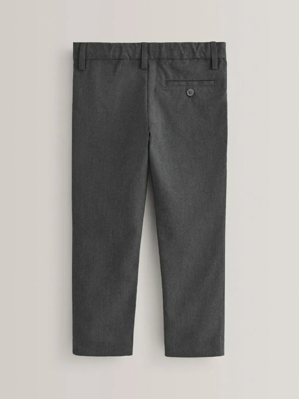 New Next Plus Waist School Formal Trousers (3-17yrs) Grey