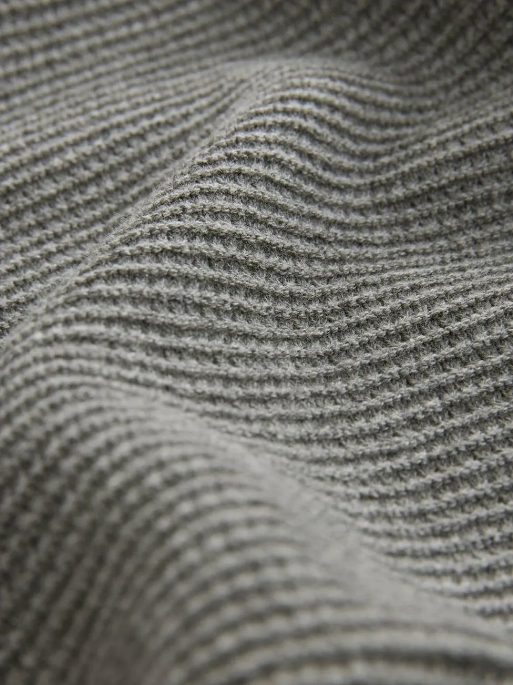 Next Regular Fit Textured Oxford Mock Shirt Jumper^ Knitwear|Knitwear