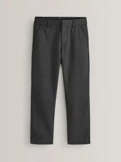 Next Regular Leg Pull On Waist School Trousers 5 Pack (3-17yrs)^BOY Tznius Pants