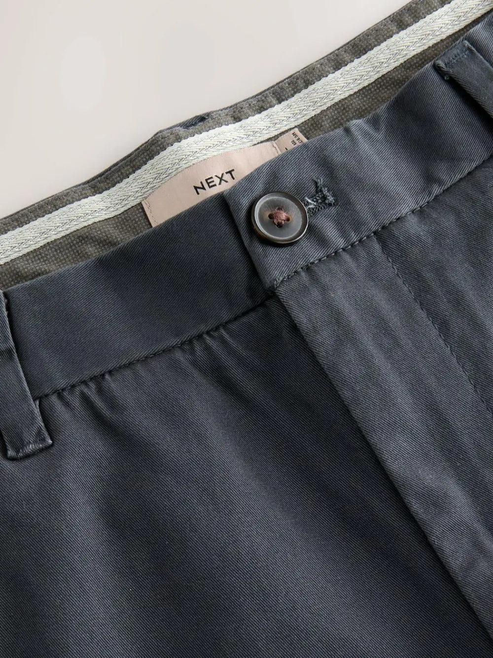 Best Next Grey Relaxed Fit Stretch Chinos Trousers