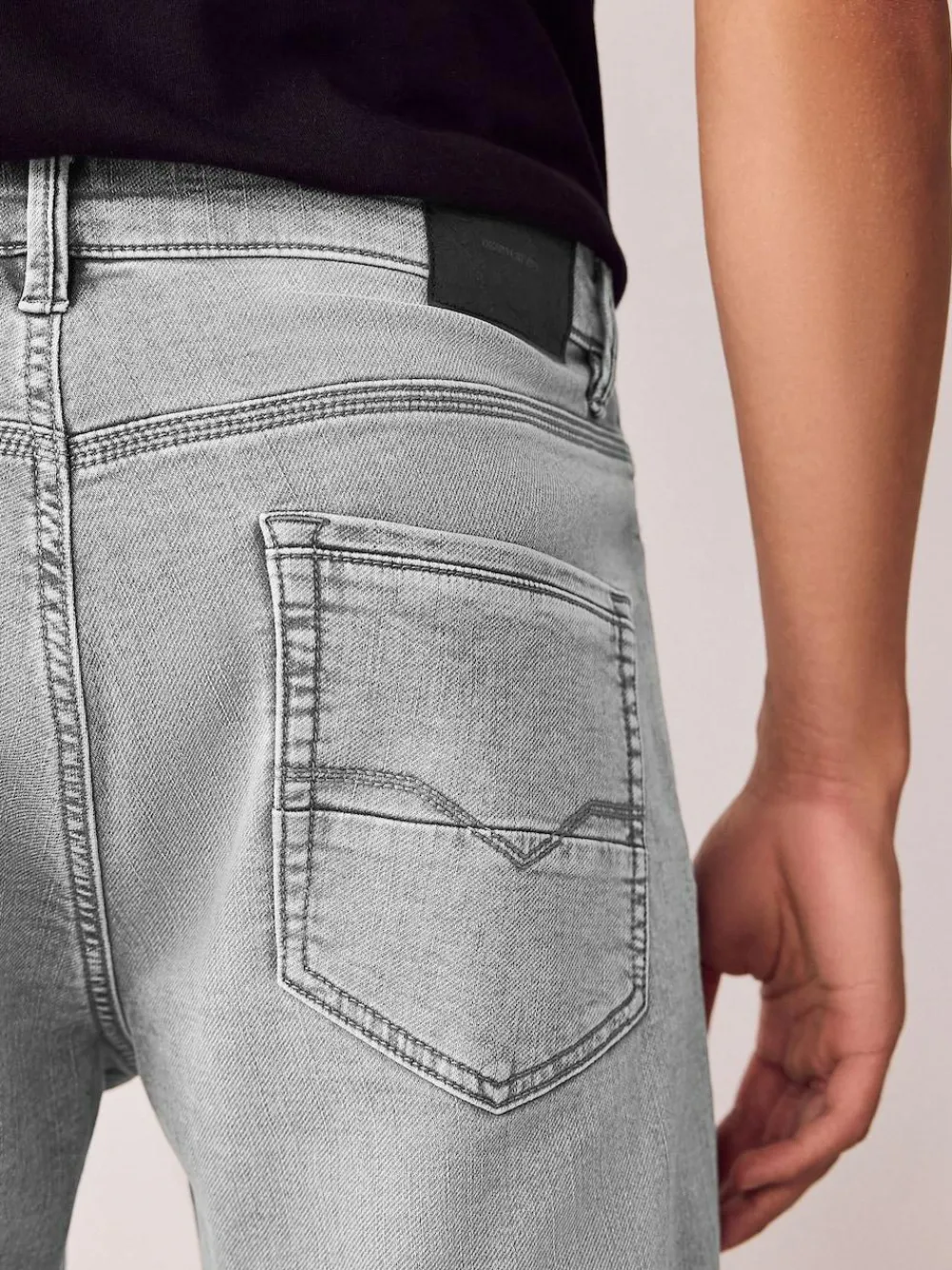 Next Grey Slim Fit Comfort Stretch Jeans^ Jeans|Jeans