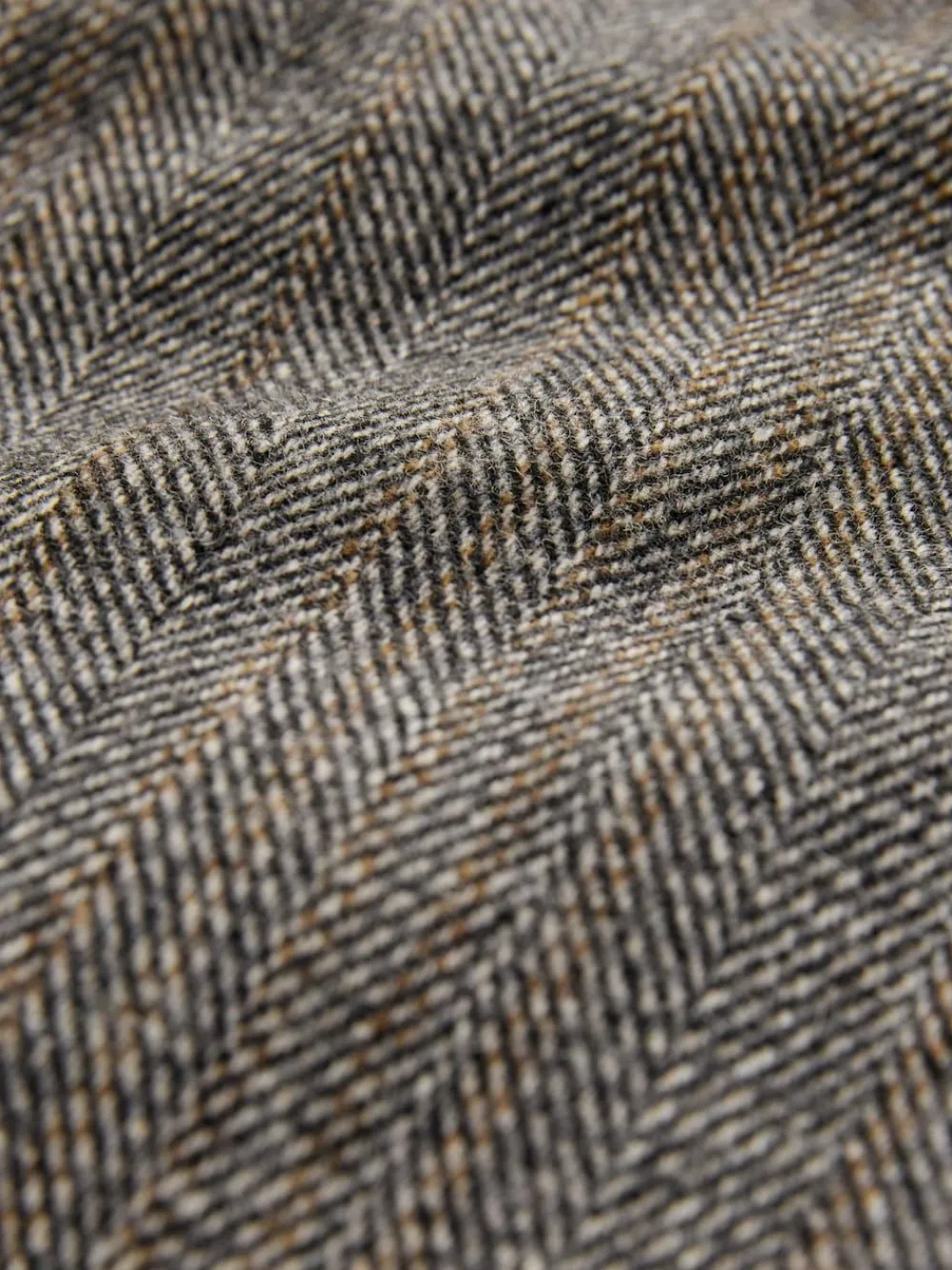 Discount Next Grey Slim Fit Wool Blend Herringbone Stripe Suit Jacket