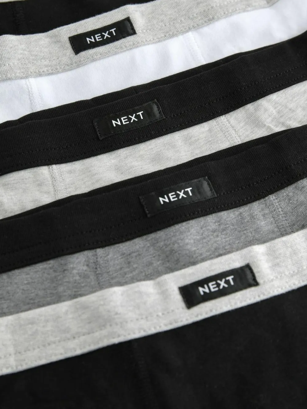 Best Next Soft Waistband Trunks 5 Pack (1.5-16yrs) Grey
