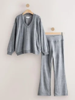 Next STUDIO Fleece Tunic & Joggers Set^Women Loungewear