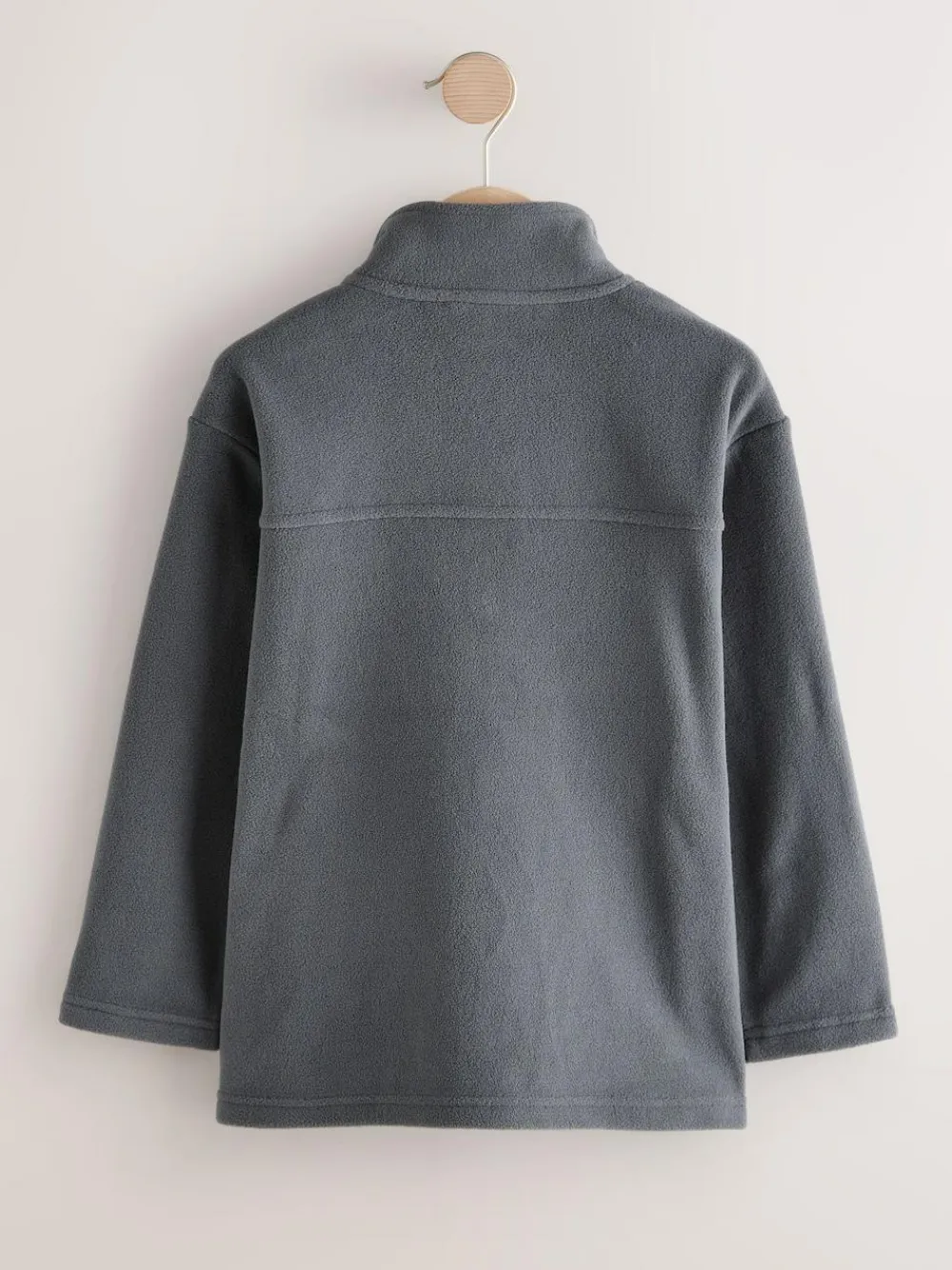 Online Next Zip-Up Fleece Jacket With Pockets (3-16yrs) Grey