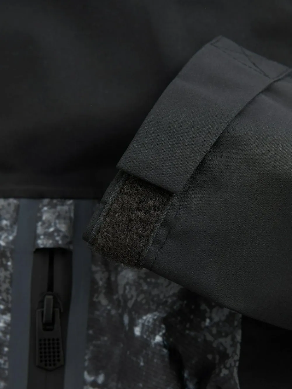 Best Next Grey/Black Waterproof Fleece Lined Hooded Jacket (3-16yrs)