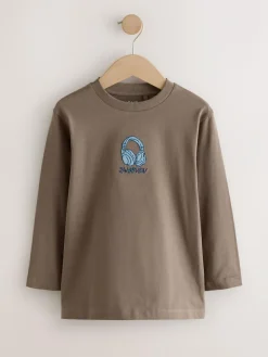 Next Graphic Long Sleeve T-Shirts 3 Pack (3-16yrs)^BOY T-Shirts