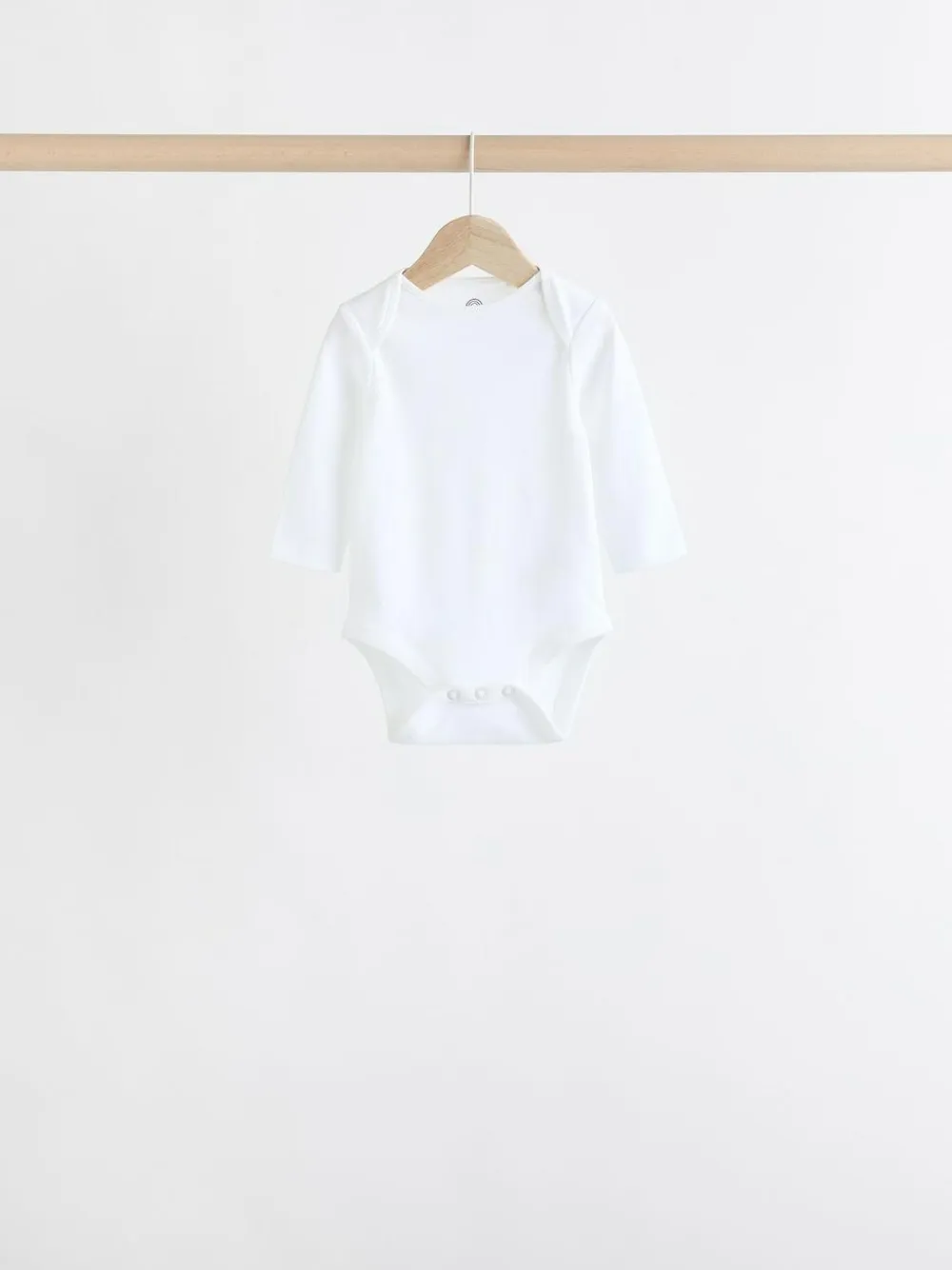 Next Grey/White Long Sleeve Bodysuits 5 Pack^BOY Bodysuits & Vests|Vests