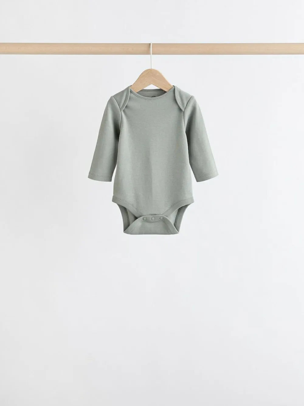 Next Grey/White Long Sleeve Bodysuits 5 Pack^BOY Bodysuits & Vests|Vests