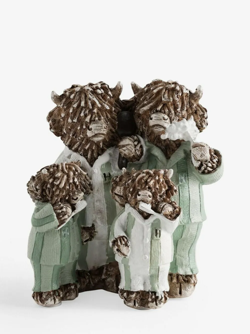 Next Pyjamas Family Bathroom Ornament Hamish Green Stripe