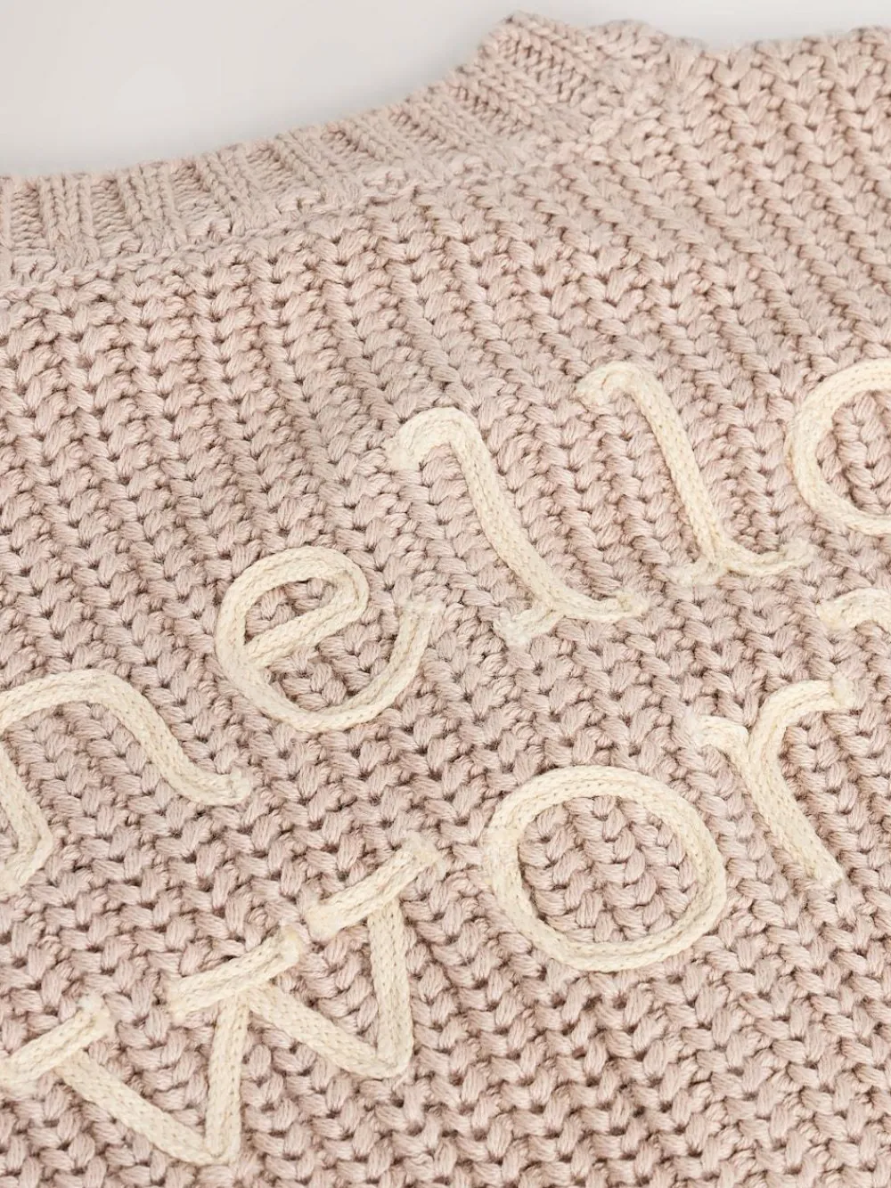 Next Chunky Knitted Embroidered Baby Cardigan^BOY Unisex|Baby Winter Clothing