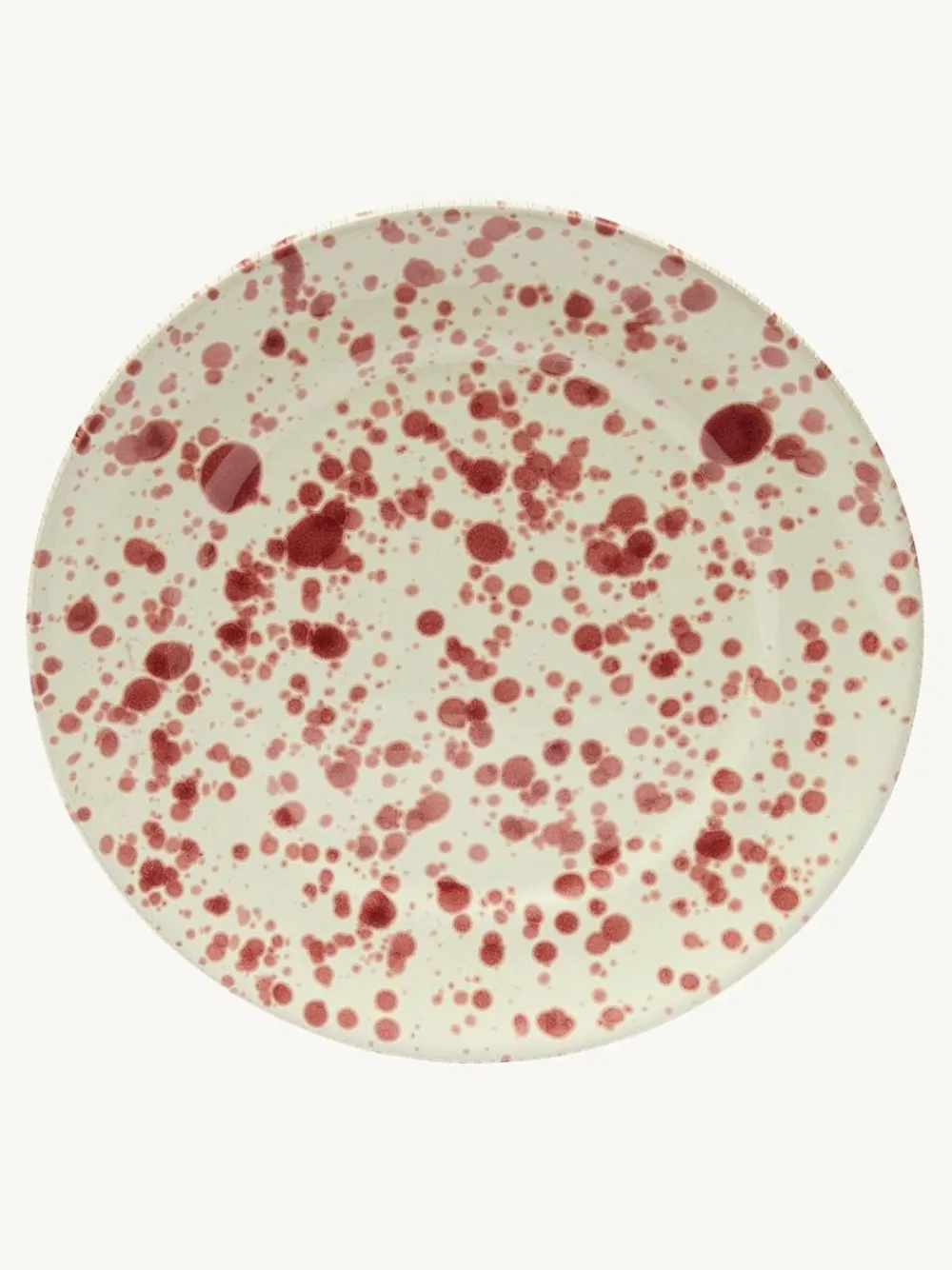 Hot Pottery Set of 4 Splatter Dinner Plates^ Dinner Sets & Pasta Bowls