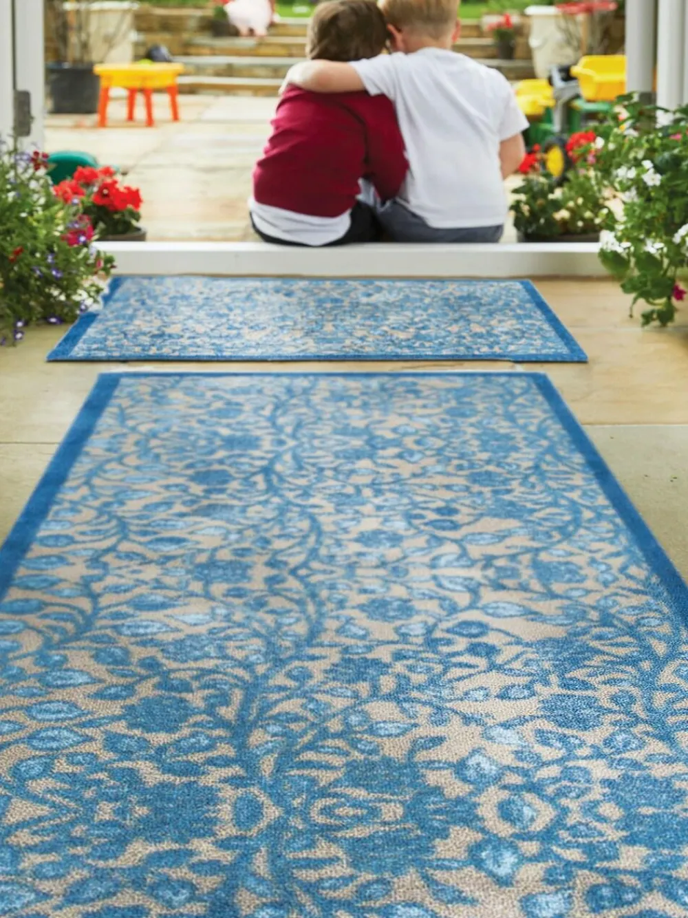 Hug Rug Blue Nature 33 Runner^ Rugs & Runners