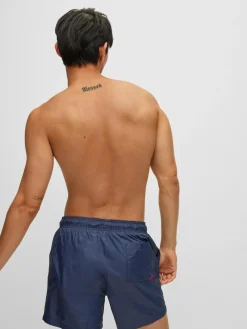 Online HUGO Blue Haiti Swim Shorts