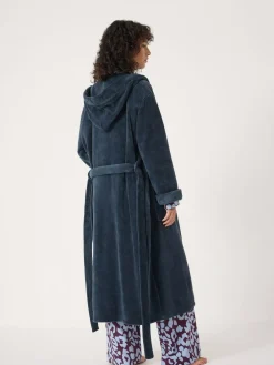 Hush Fluffy Hooded Dressing Gown^Women Bathrobes